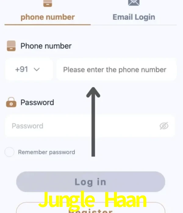 Jungle Haan login